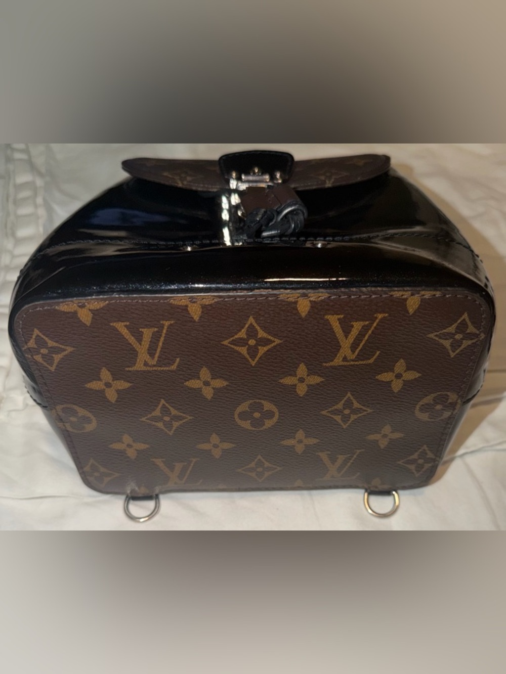 Louis Vuitton monogram hot springs mini backpack crossbody black - Picture 4 of 15